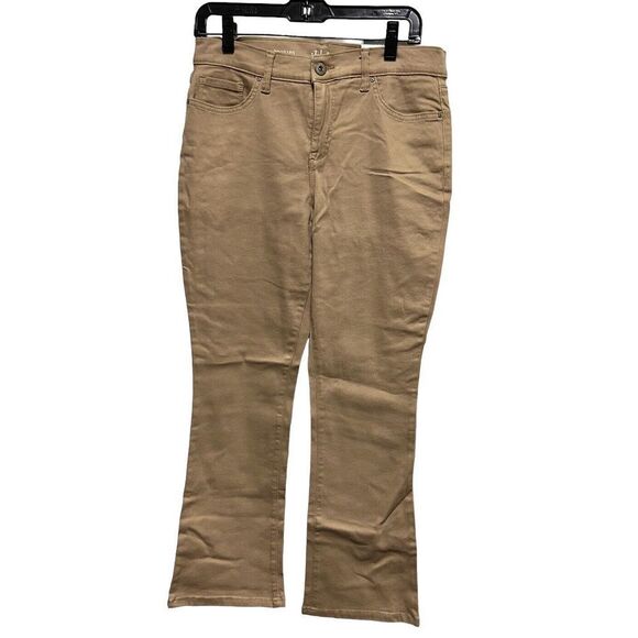 NWT‎ $49 Macy's STYLE & CO Pants Women's Size 10P 10 Petite Tan Boot Tag BKH-C - Picture 1 of 12